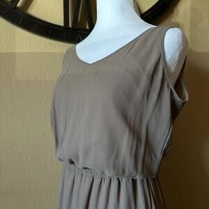 Show Me Your Mumu Kendall Maxi-Dress Lined Women's X-Small Sleeveless Brown/Tan